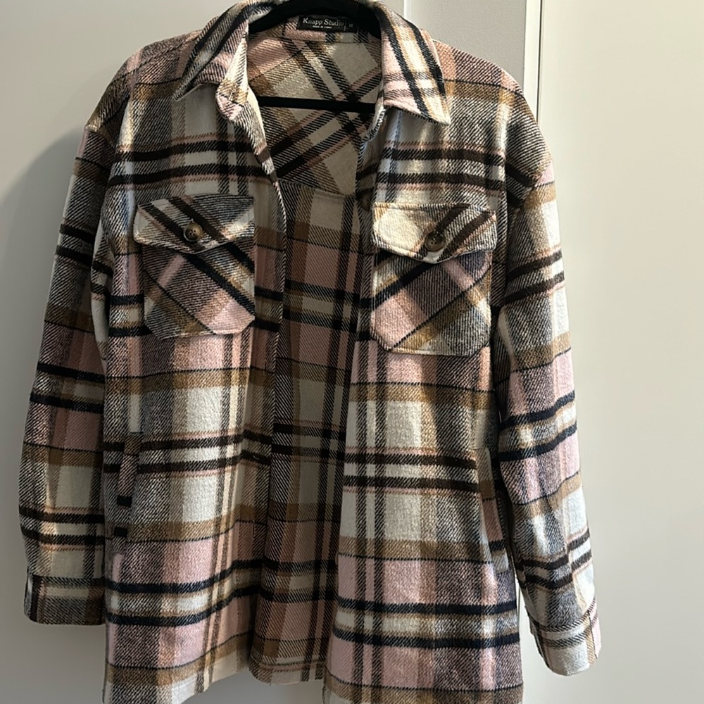 Thick flannel jacket